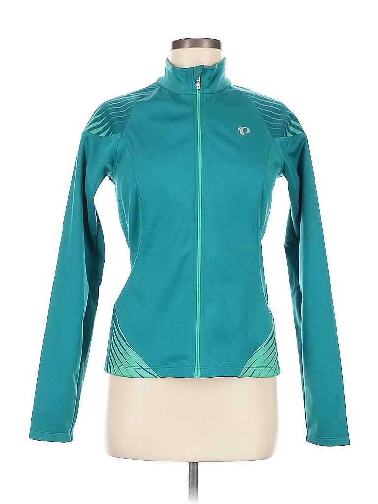 Pre-owned Pearl Izumi Track Jacket In Blue