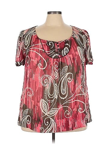 Lane Bryant Short Sleeve Blouse (view 1)
