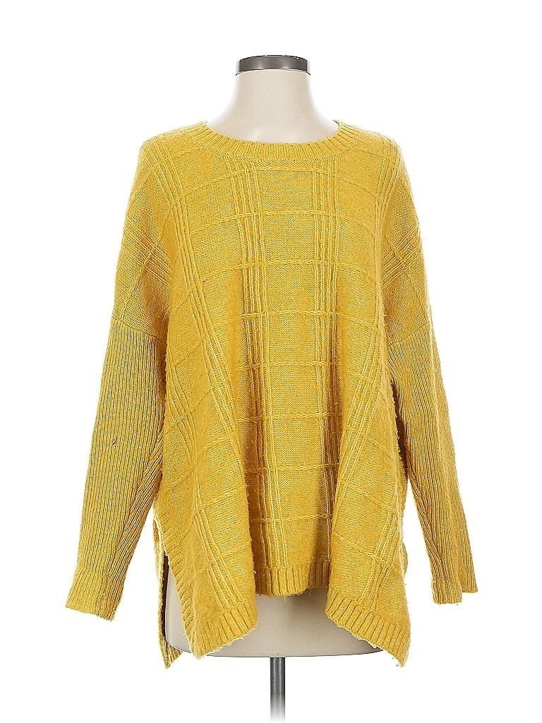 Pre-owned Cabi Pullover Sweater In Yellow