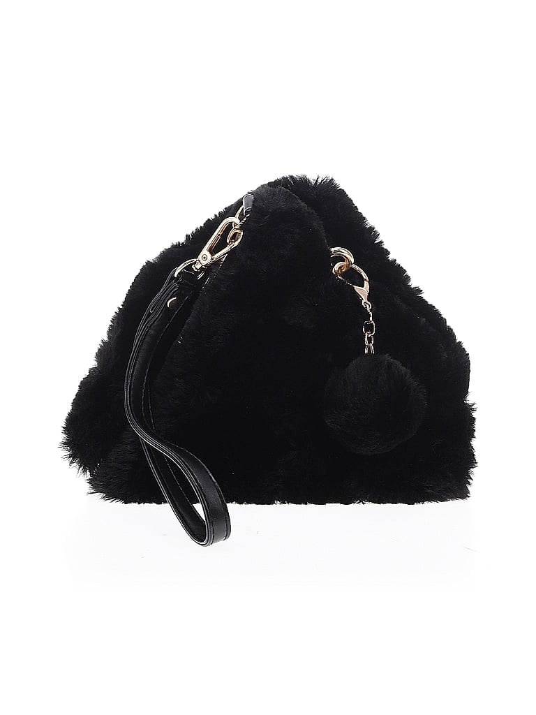 Pre-owned Unbranded Wristlet In Black