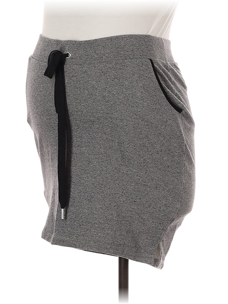 Pre-owned Motherhood Casual Skirt In Gray