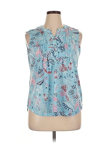 Notations Sleeveless Blouse (view 1)