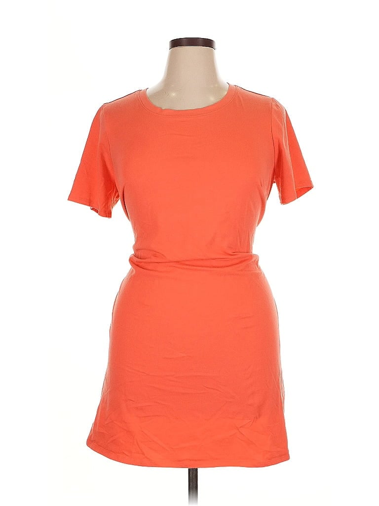 Pre-owned Terra & Sky Short Sleeve T-shirt In Orange