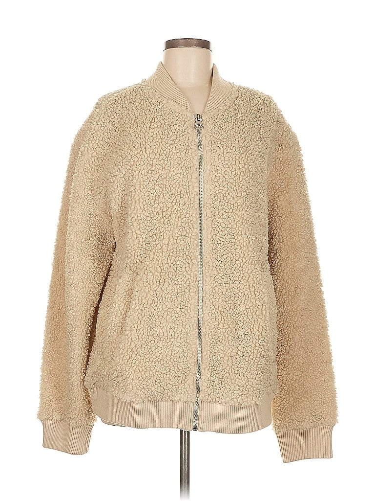 Pre-owned H&m Cardigan Sweater In Brown