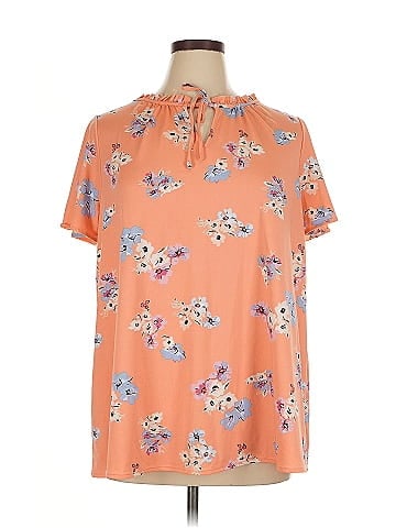 Lane Bryant Outlet Short Sleeve Polo (view 1)