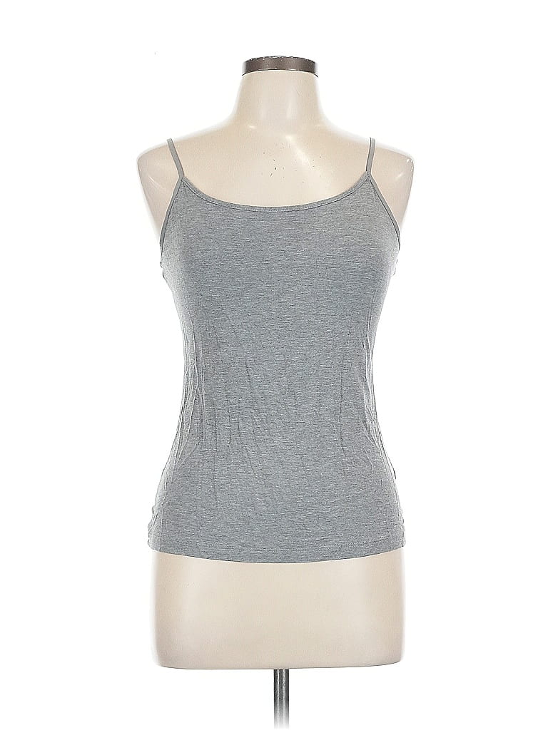 Pre-owned A New Day Sleeveless Top Gray Scoop Neck Tops