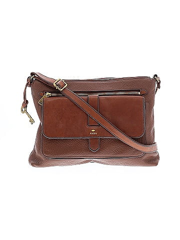 Fossil Leather Crossbody Bag (view 1)