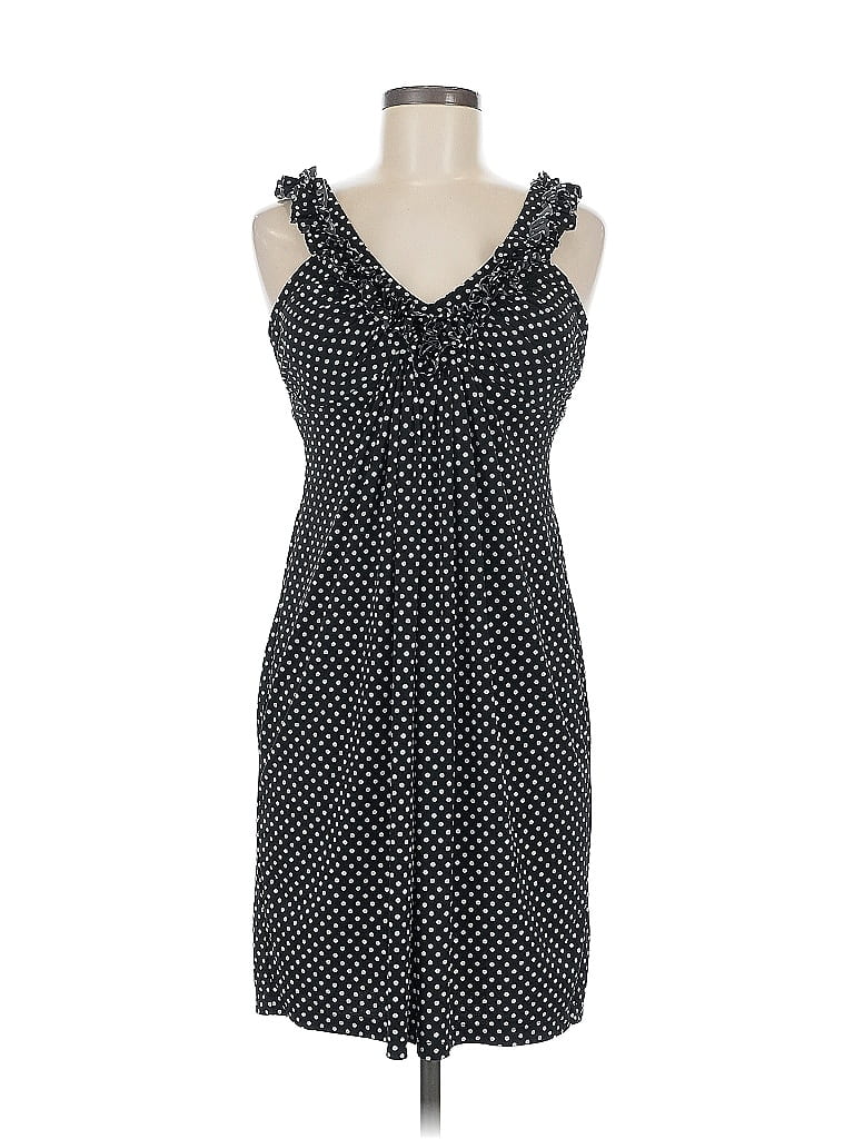 Pre-owned En Focus Studio Casual Dress In Black