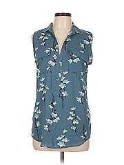 Ann Taylor Loft Outlet Sleeveless Button Down Shirt