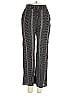 Paper Crane 100% Rayon Print Black Casual Pants Size S - photo 1