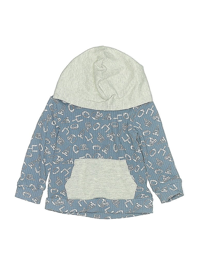 Pre-owned Chick Pea Babies' Pullover Hoodie In Blue