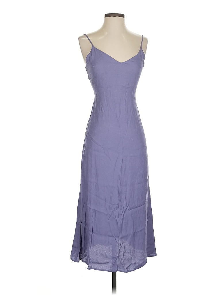 Pre-owned Reformation Cocktail Dress In Purple