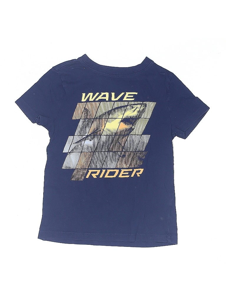 Pre-owned Carter's Kids' Active T-shirt In Blue