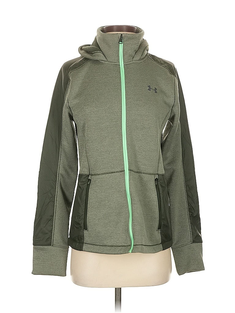 Click to view more detailed imagery on our partner's website Pre-owned Under Armour Zip Up Hoodie In Green