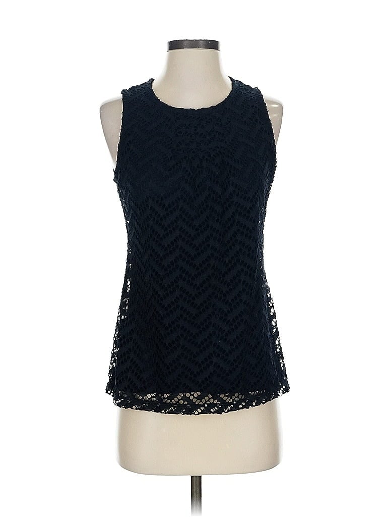 BANANA REPUBLIC Pre-owned Sleeveless Blouse In Black