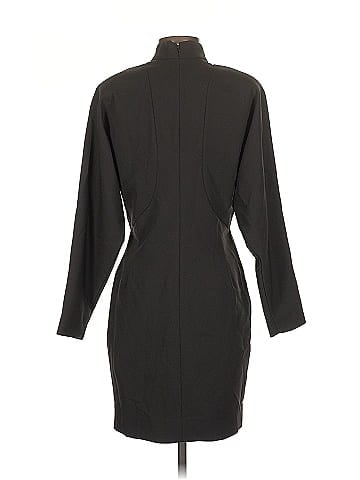 Nicole Miller Collection Puff Sleeve Button Dress (view 2)