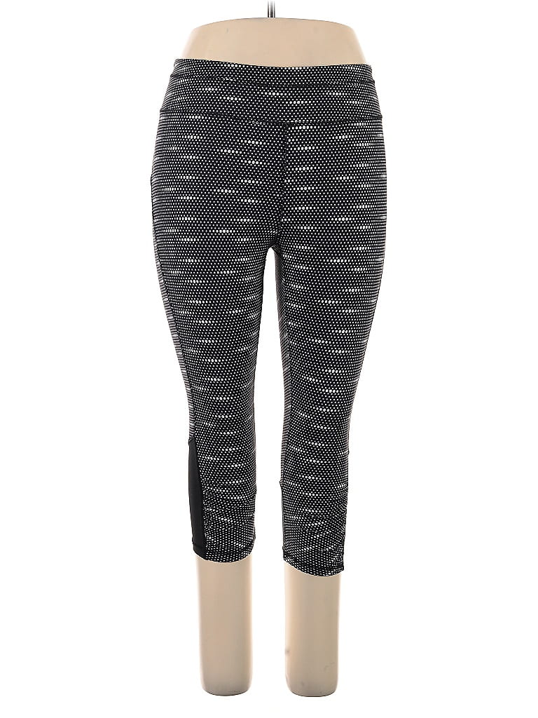 Pre-owned Assorted Brands Active Pants In Black