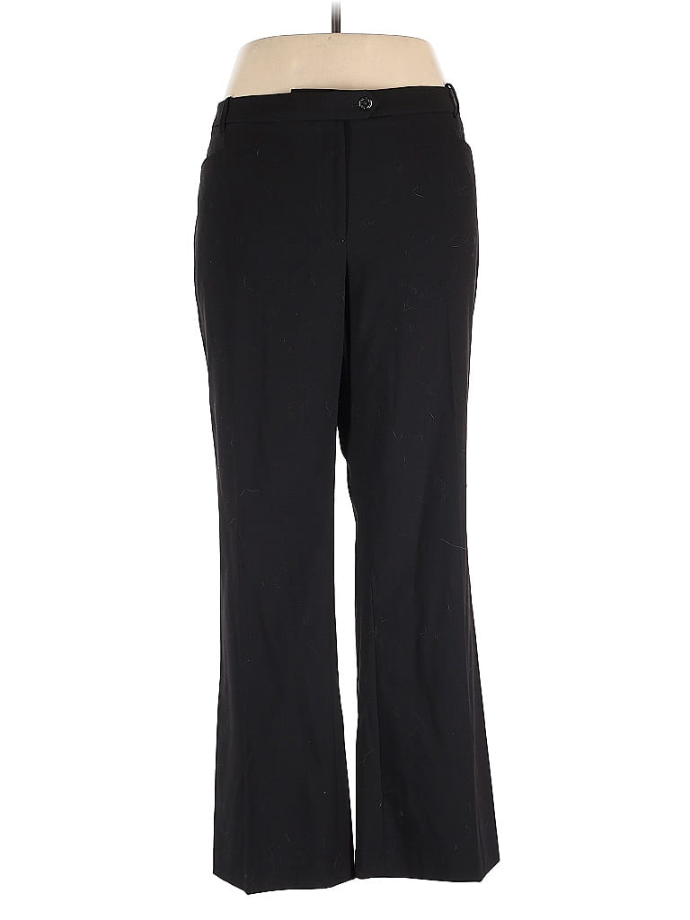 Pre-owned Calvin Klein Dress Pants In Black