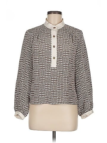 Doncaster Sport Long Sleeve Silk Top (view 1)