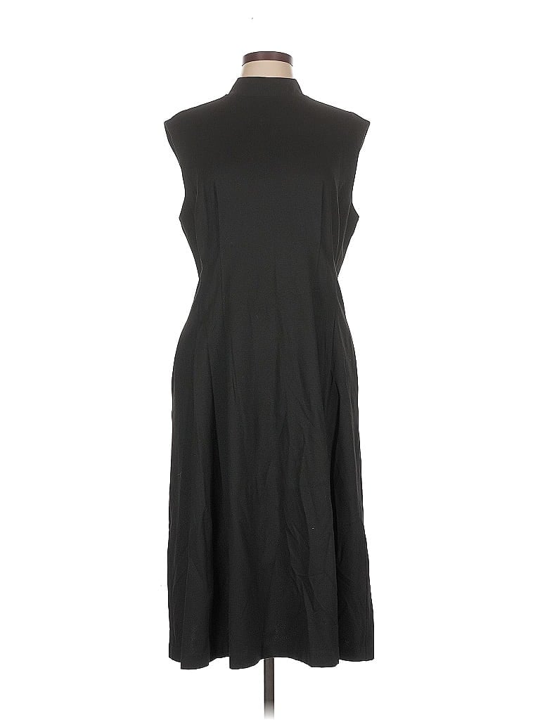 Pre-owned Br Standard Casual Dress In Black