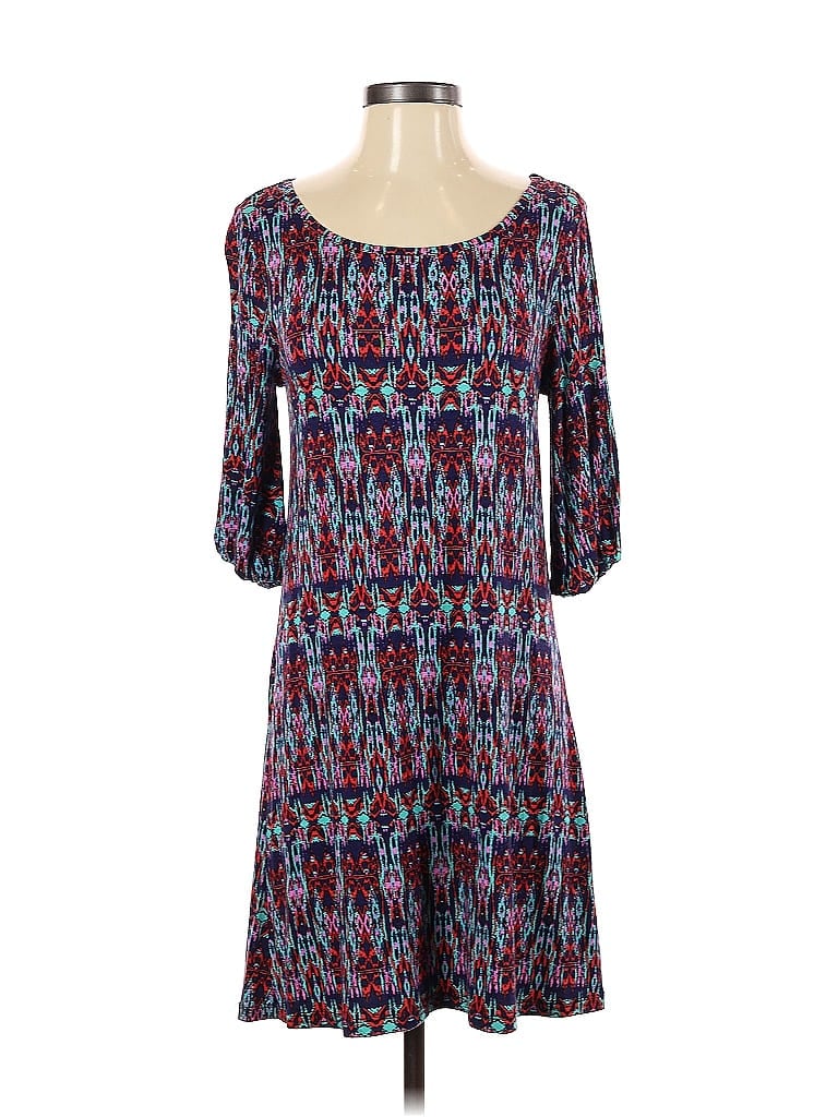 Pre-owned Market & Spruce Casual Dress In Blue