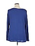 LOGO by Lori Goldstein Blue Long Sleeve T-Shirt Size XL - photo 2