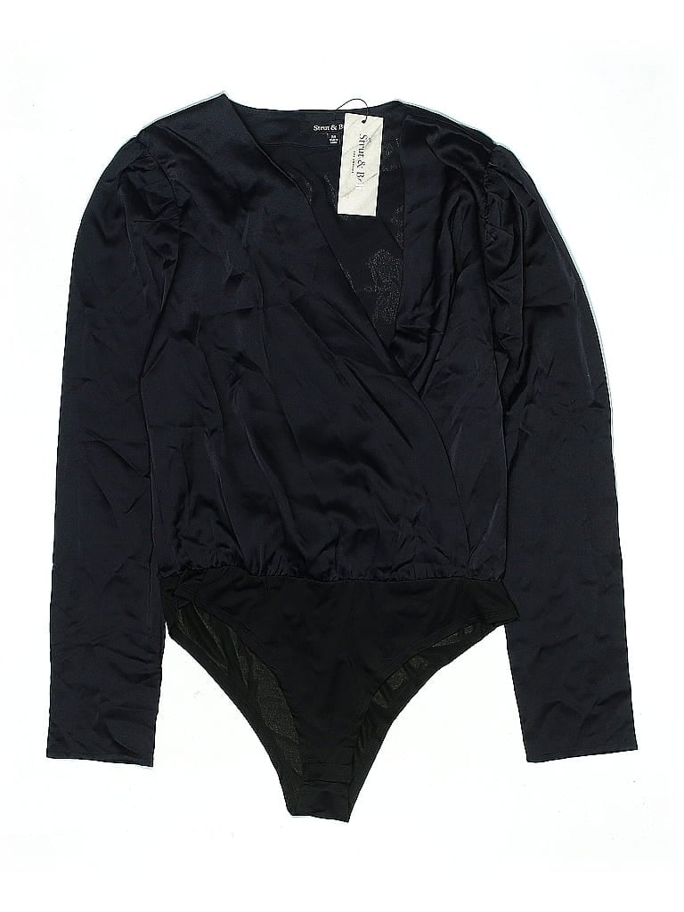 Click to view more detailed imagery on our partner's website Pre-owned Strut & Bolt Bodysuit In Black