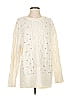 Express Stars Ivory Pullover Sweater Size S - photo 1