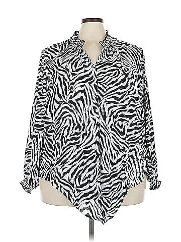 Belle By Kim Gravel Long Sleeve Blouse (view 1)