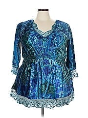 One World 3/4 Sleeve Blouse