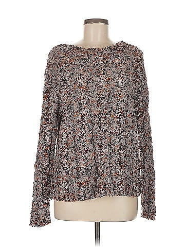 Hem & Thread Pullover Sweater (view 1)