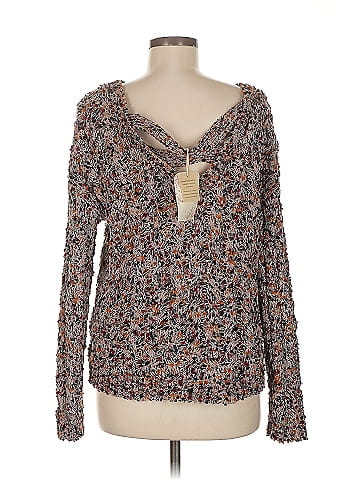 Hem & Thread Pullover Sweater (view 2)