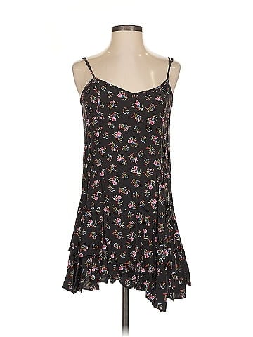 Thakoon Collective Black Watercolor Floral Dress (view 1)