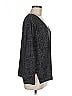 Nally & Millie Chevron-herringbone Gray Pullover Sweater Size M - photo 4