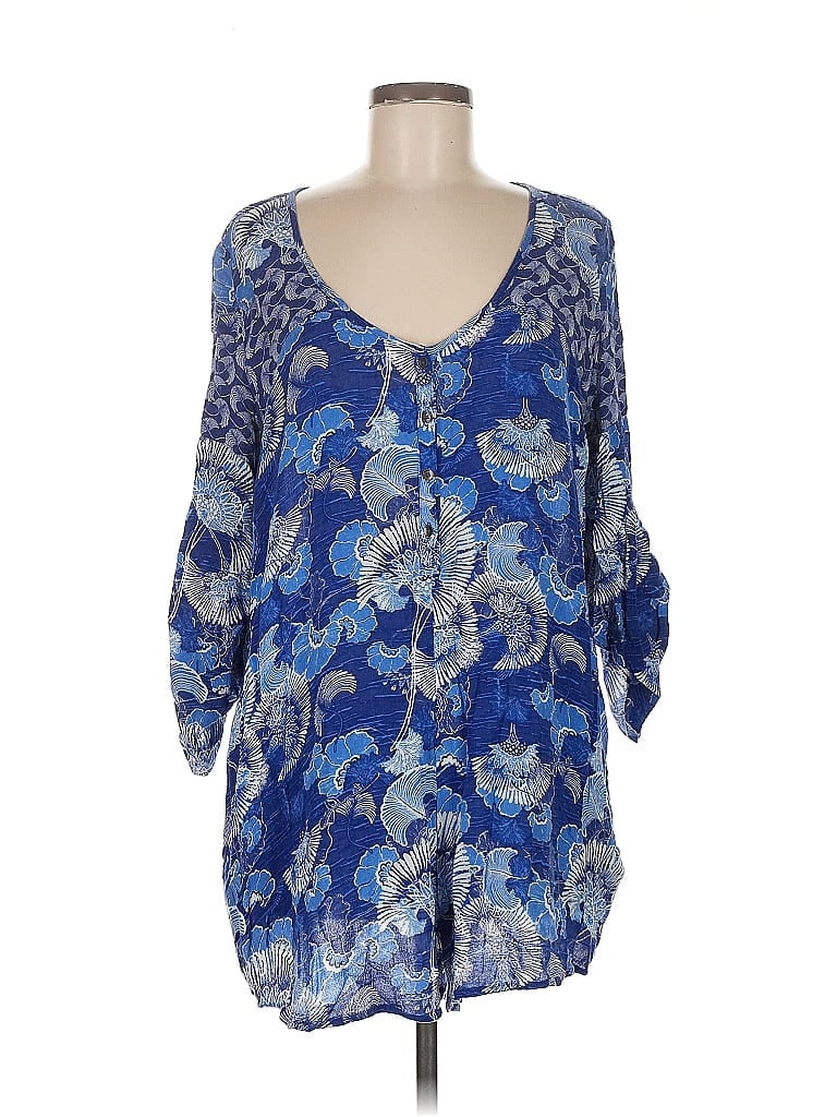 Pre-owned Roxy Romper In Blue