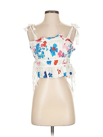 Peter Som Collective Poppy Floral Smocked Top (view 1)