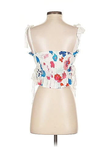 Peter Som Collective Poppy Floral Smocked Top (view 2)