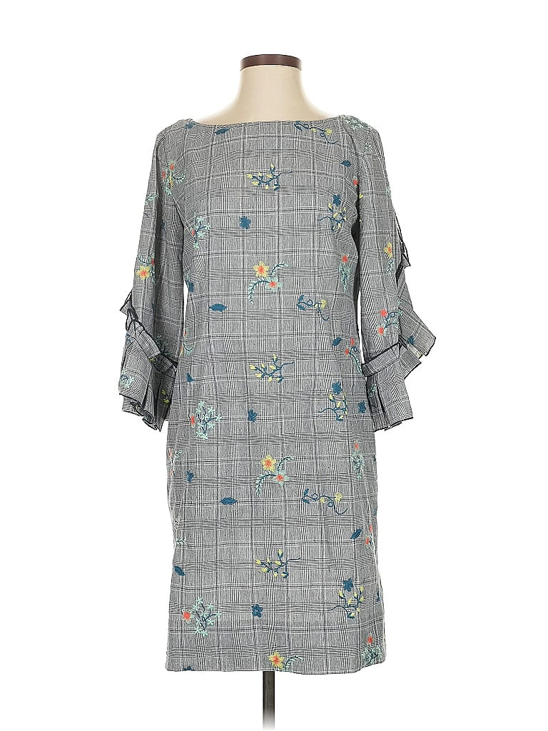Pre-owned Sara Campbell Casual Dress In Gray