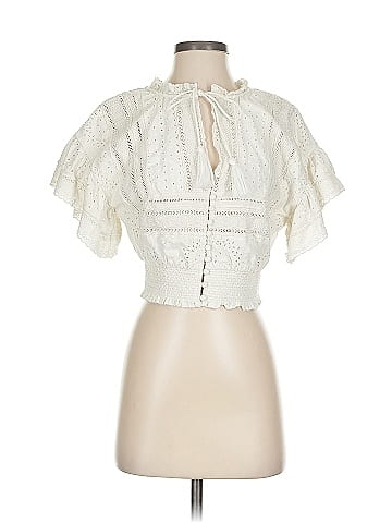Alice + Olivia Short Sleeve Blouse (view 1)
