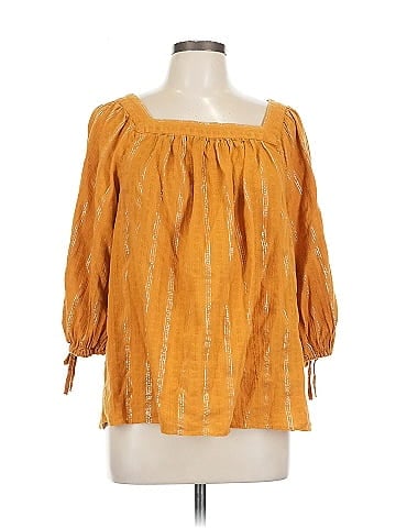 LC Lauren Conrad 3/4 Sleeve Blouse (view 1)
