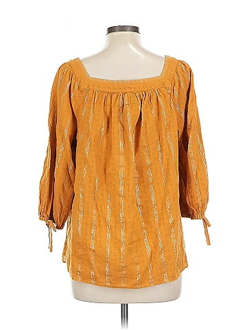 LC Lauren Conrad 3/4 Sleeve Blouse (view 2)