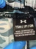 Under Armour 100% Polyester Camo Blue Purple Board Shorts Size XS (youth) - photo 3