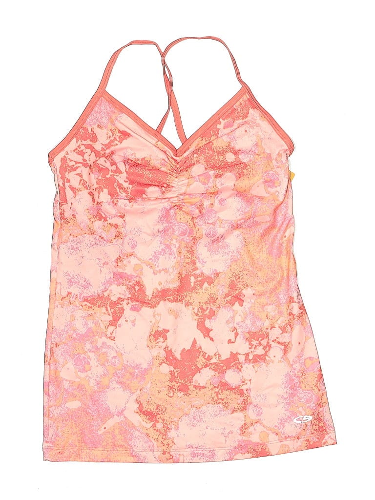 C9 By Champion Swimsuit Top Pink Tie-dye Pattern Swimwear