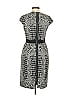 Betsey Johnson 100% Polyester Animal Print Silver Cocktail Dress Size 2 - photo 2