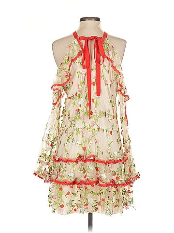 Alexis Ivory Floral Adeline Dress (view 2)