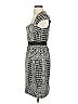 Betsey Johnson 100% Polyester Animal Print Silver Cocktail Dress Size 2 - photo 5