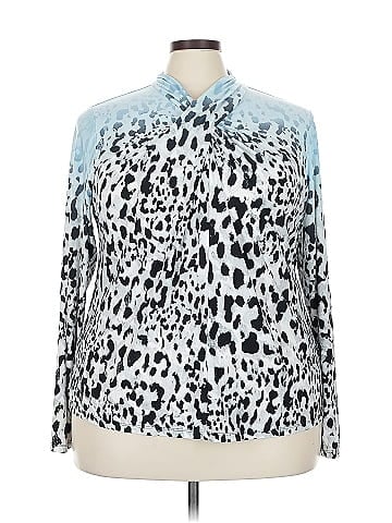 Calvin Klein Long Sleeve Blouse (view 1)