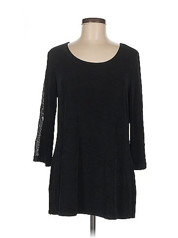 Travelers by Chico's 3/4 Sleeve T-Shirt (view 1)