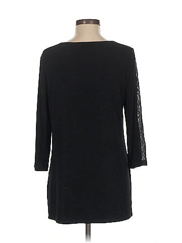 Travelers by Chico's 3/4 Sleeve T-Shirt (view 2)