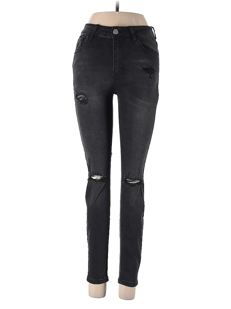 Pre-owned Shein Jeans In Black